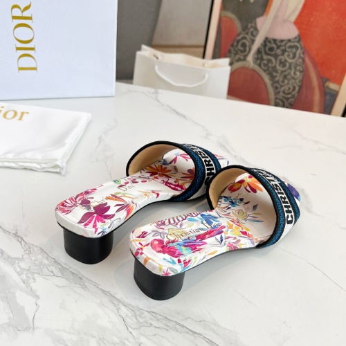 Replica Christian Dior Slippers For Women #1213262 $85.00 USD for Wholesale