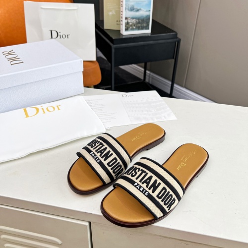 Christian Dior Slippers For Women #1213266 $85.00 USD, Wholesale Replica Christian Dior Slippers