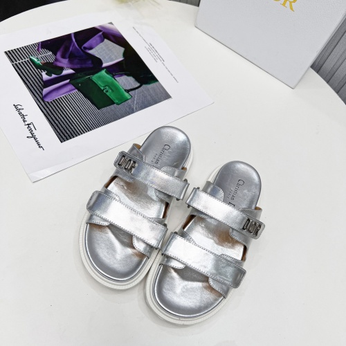 Replica Christian Dior Slippers For Women #1213321 $92.00 USD for Wholesale