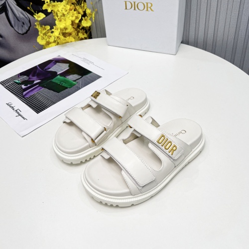 Christian Dior Slippers For Women #1213322 $92.00 USD, Wholesale Replica Christian Dior Slippers