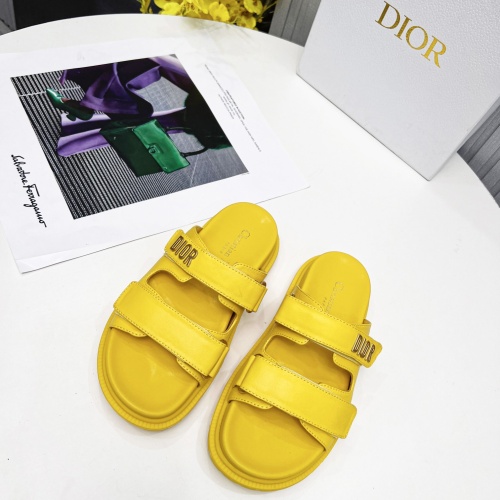 Replica Christian Dior Slippers For Women #1213323 $92.00 USD for Wholesale