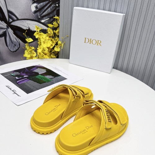 Replica Christian Dior Slippers For Women #1213323 $92.00 USD for Wholesale