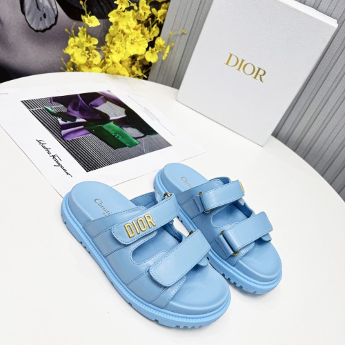 Replica Christian Dior Slippers For Women #1213324 $92.00 USD for Wholesale