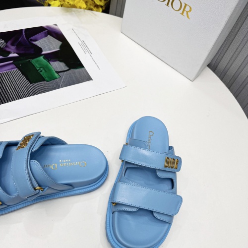 Replica Christian Dior Slippers For Women #1213324 $92.00 USD for Wholesale