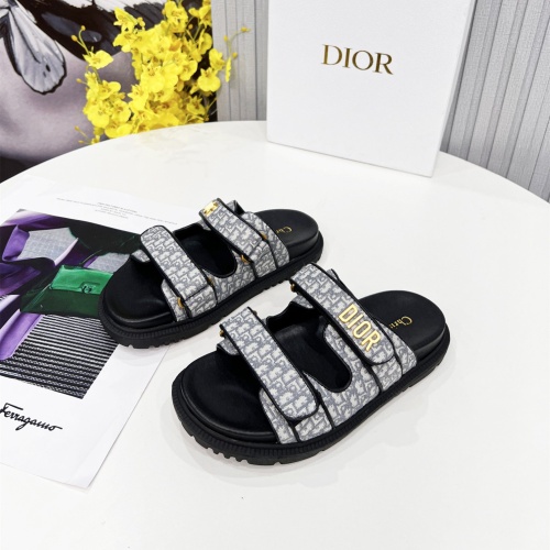 Christian Dior Slippers For Women #1213327 $92.00 USD, Wholesale Replica Christian Dior Slippers