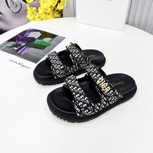 Christian Dior Slippers For Women #1213328 $92.00 USD, Wholesale Replica Christian Dior Slippers