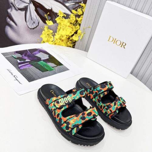 Replica Christian Dior Slippers For Women #1213330 $92.00 USD for Wholesale