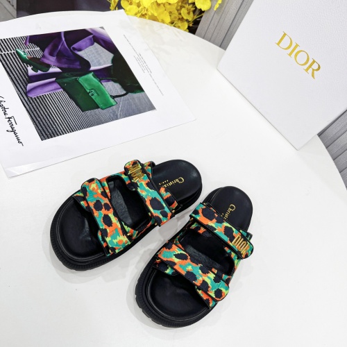 Replica Christian Dior Slippers For Women #1213330 $92.00 USD for Wholesale