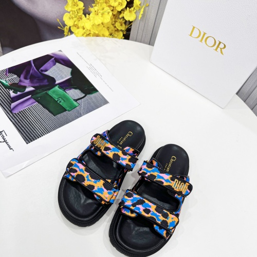 Replica Christian Dior Slippers For Women #1213331 $92.00 USD for Wholesale