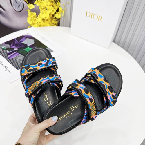 Replica Christian Dior Slippers For Women #1213331 $92.00 USD for Wholesale