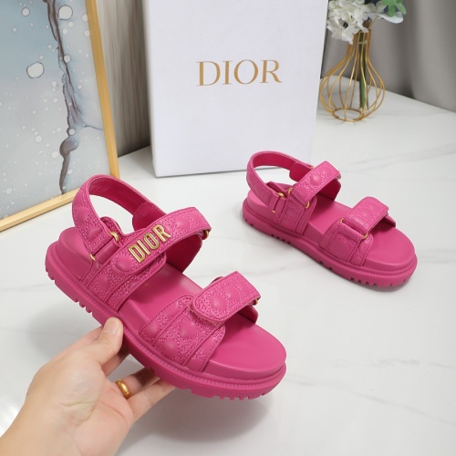 Replica Christian Dior Sandal For Women #1213341 $98.00 USD for Wholesale