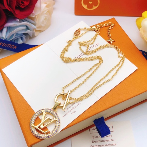 Louis Vuitton Necklaces #1213360 $34.00 USD, Wholesale Replica Louis Vuitton Necklaces