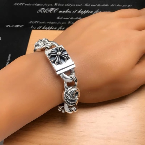 Replica Chrome Hearts Bracelets For Men #1213366 $56.00 USD for Wholesale