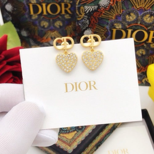 Replica Christian Dior Earrings For Women #1213371 $27.00 USD for Wholesale