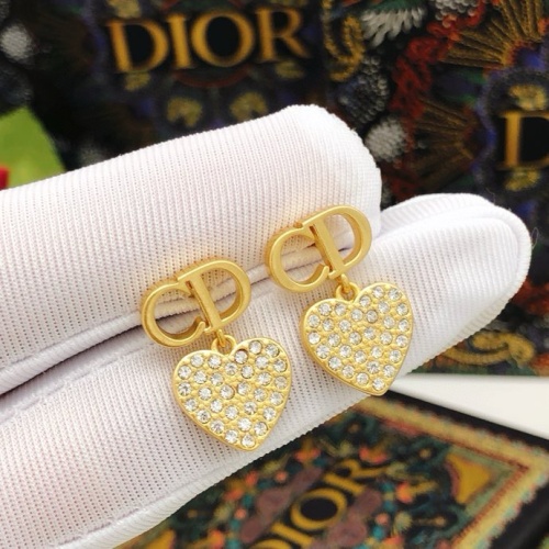 Replica Christian Dior Earrings For Women #1213371 $27.00 USD for Wholesale