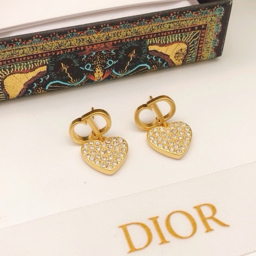 Replica Christian Dior Earrings For Women #1213371 $27.00 USD for Wholesale