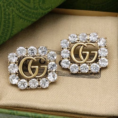 Replica Gucci Earrings For Women #1213372 $27.00 USD for Wholesale