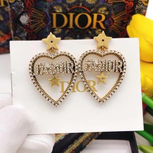 Replica Christian Dior Earrings For Women #1213404 $27.00 USD for Wholesale