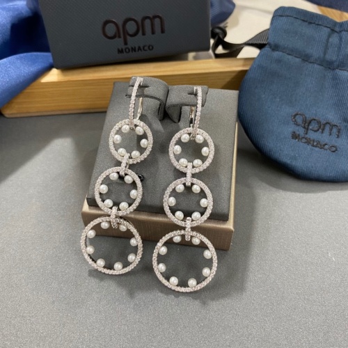 Replica Apm Monaco Earrings For Women #1213443 $52.00 USD for Wholesale