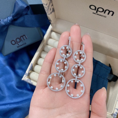 Replica Apm Monaco Earrings For Women #1213443 $52.00 USD for Wholesale