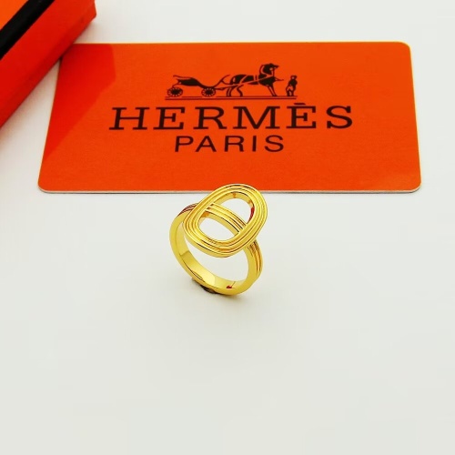 Replica Hermes Rings #1213448 $25.00 USD for Wholesale