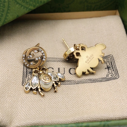 Replica Gucci Earrings For Women #1213488 $29.00 USD for Wholesale