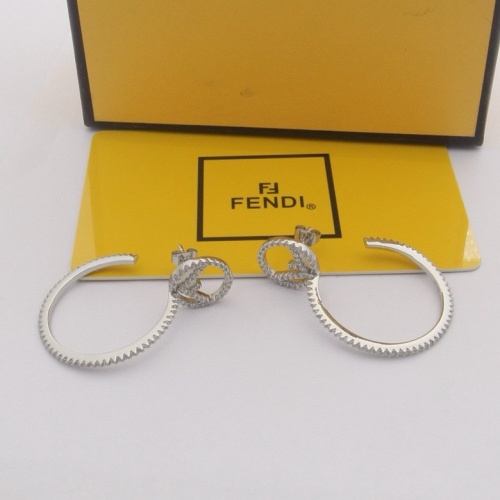 Fendi Earrings For Women #1213501 $32.00 USD, Wholesale Replica Fendi Earrings