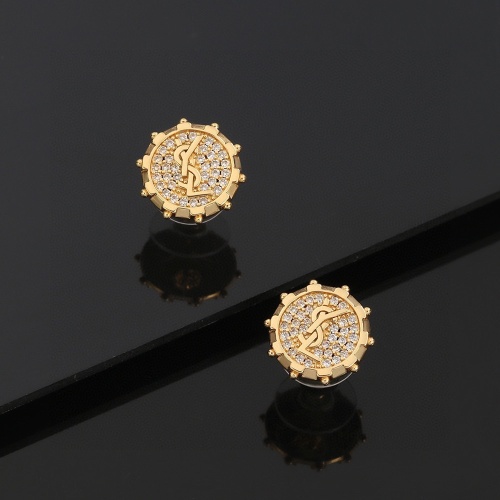 Replica Yves Saint Laurent YSL Earrings For Women #1213554 $25.00 USD for Wholesale