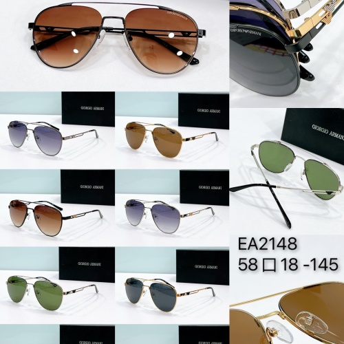 Replica Armani AAA Quality Sunglasses #1213557 $48.00 USD for Wholesale