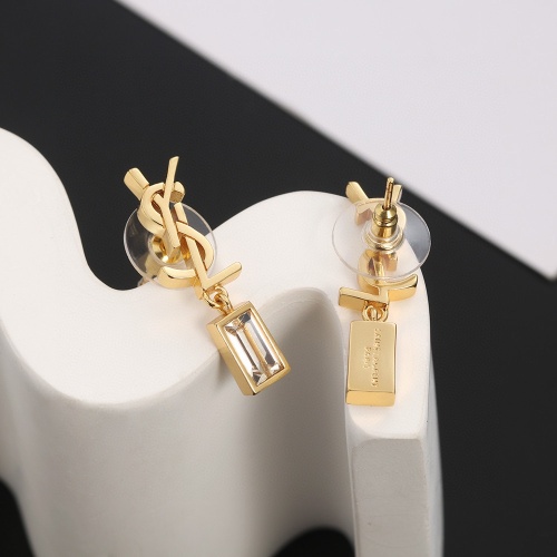 Replica Yves Saint Laurent YSL Earrings For Women #1213565 $25.00 USD for Wholesale