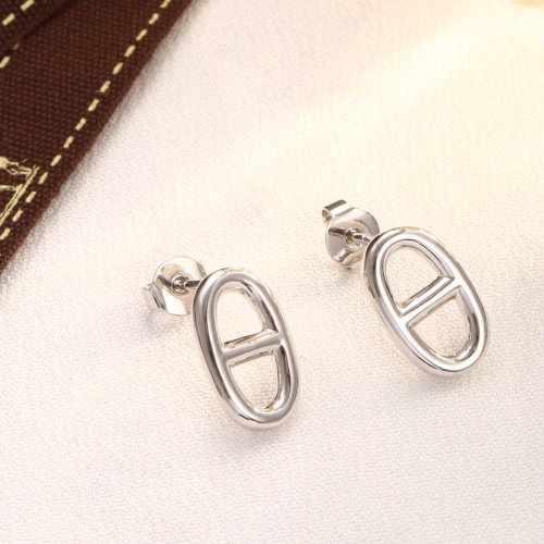 Hermes Earrings For Women #1213596 $23.00 USD, Wholesale Replica Hermes Earrings