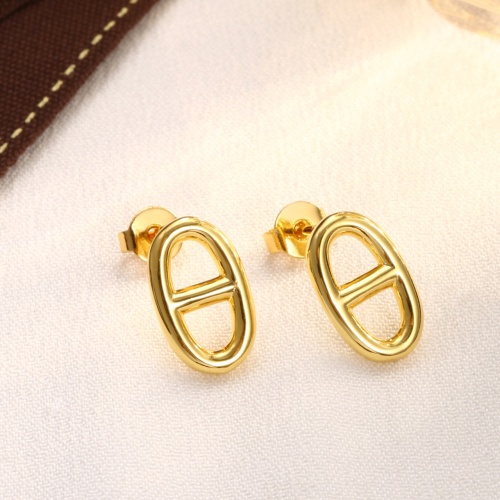 Hermes Earrings For Women #1213597 $23.00 USD, Wholesale Replica Hermes Earrings