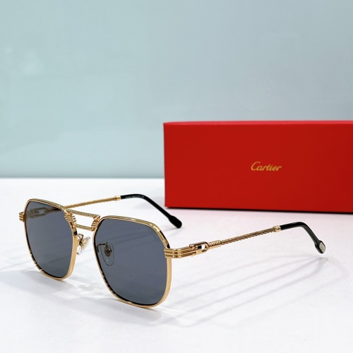 Cartier AAA Quality Sunglassess #1213599 $48.00 USD, Wholesale Replica Cartier AAA Quality Sunglassess