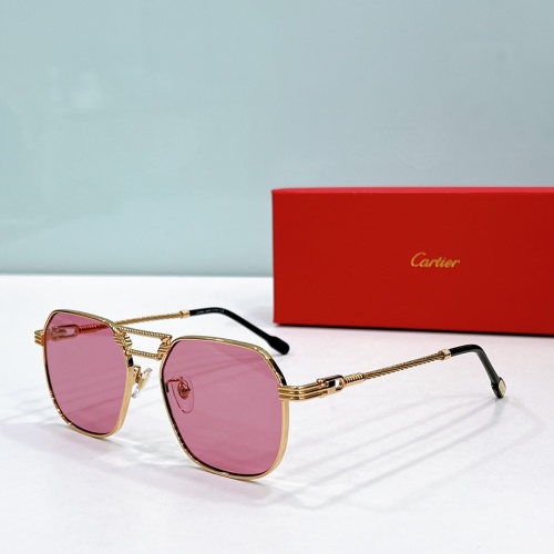 Cartier AAA Quality Sunglassess #1213602 $48.00 USD, Wholesale Replica Cartier AAA Quality Sunglassess