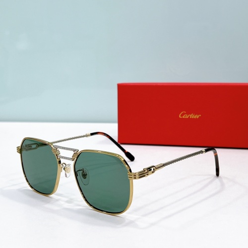 Cartier AAA Quality Sunglassess #1213603 $48.00 USD, Wholesale Replica Cartier AAA Quality Sunglassess