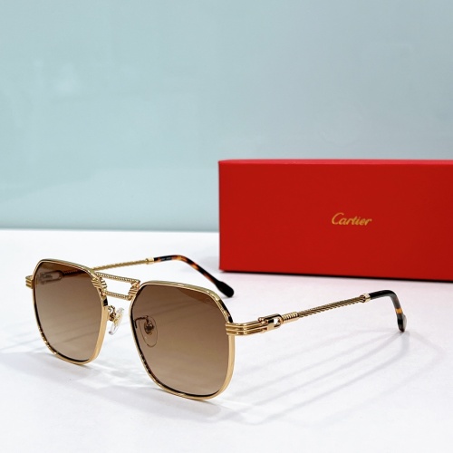 Cartier AAA Quality Sunglassess #1213604 $48.00 USD, Wholesale Replica Cartier AAA Quality Sunglassess