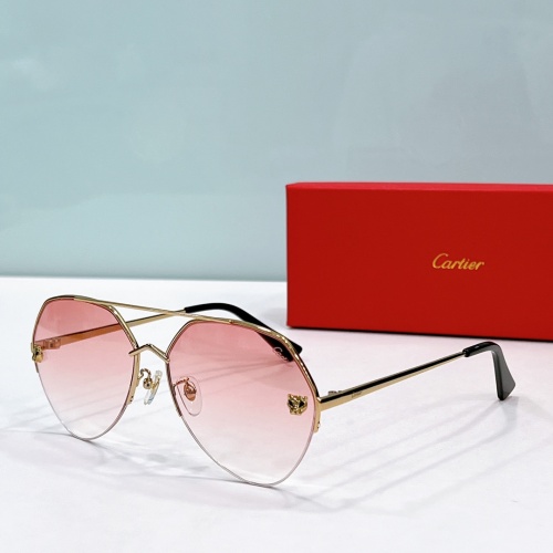 Cartier AAA Quality Sunglassess #1213619 $48.00 USD, Wholesale Replica Cartier AAA Quality Sunglassess