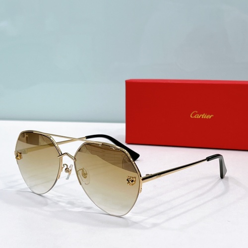 Cartier AAA Quality Sunglassess #1213621 $48.00 USD, Wholesale Replica Cartier AAA Quality Sunglassess