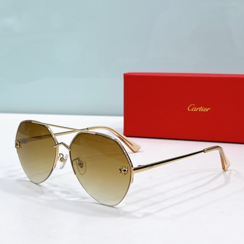 Cartier AAA Quality Sunglassess #1213622 $48.00 USD, Wholesale Replica Cartier AAA Quality Sunglassess