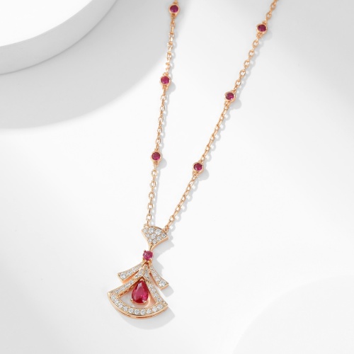 Bvlgari Necklaces For Women #1213633 $52.00 USD, Wholesale Replica Bvlgari Necklaces