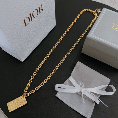 Replica Christian Dior Necklaces #1213636 $52.00 USD for Wholesale