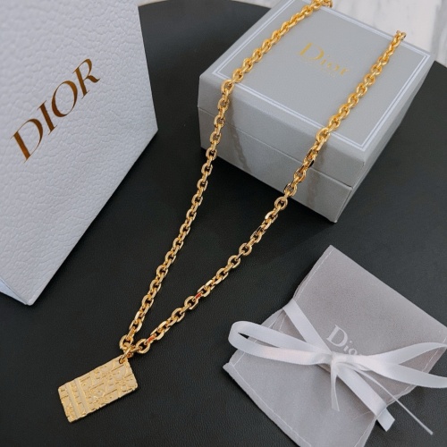 Replica Christian Dior Necklaces #1213636 $52.00 USD for Wholesale