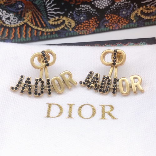 Replica Christian Dior Earrings For Women #1213641 $27.00 USD for Wholesale