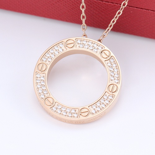 Cartier Necklaces #1213650 $36.00 USD, Wholesale Replica Cartier Necklaces