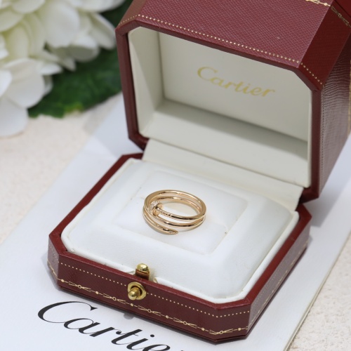 Replica Cartier Rings #1213653 $40.00 USD for Wholesale