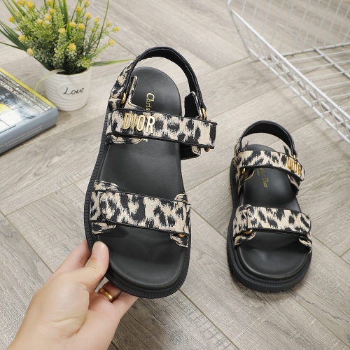 Replica Christian Dior Sandal For Women #1213671 $96.00 USD for Wholesale