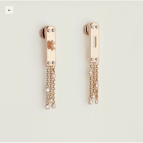 Replica Hermes Earrings For Women #1213674 $32.00 USD for Wholesale