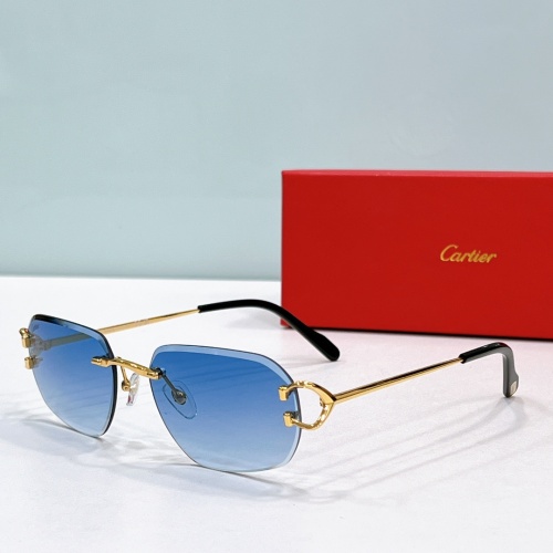 Cartier AAA Quality Sunglassess #1213690 $48.00 USD, Wholesale Replica Cartier AAA Quality Sunglassess