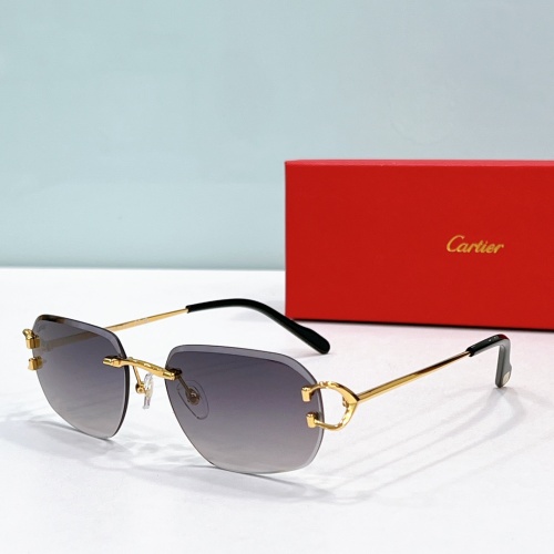 Cartier AAA Quality Sunglassess #1213692 $48.00 USD, Wholesale Replica Cartier AAA Quality Sunglassess