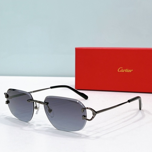 Cartier AAA Quality Sunglassess #1213693 $48.00 USD, Wholesale Replica Cartier AAA Quality Sunglassess